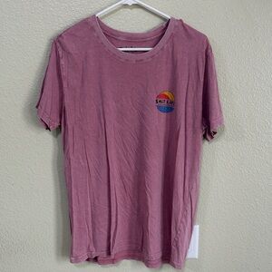 Salt Life Mauve Tee with Logo